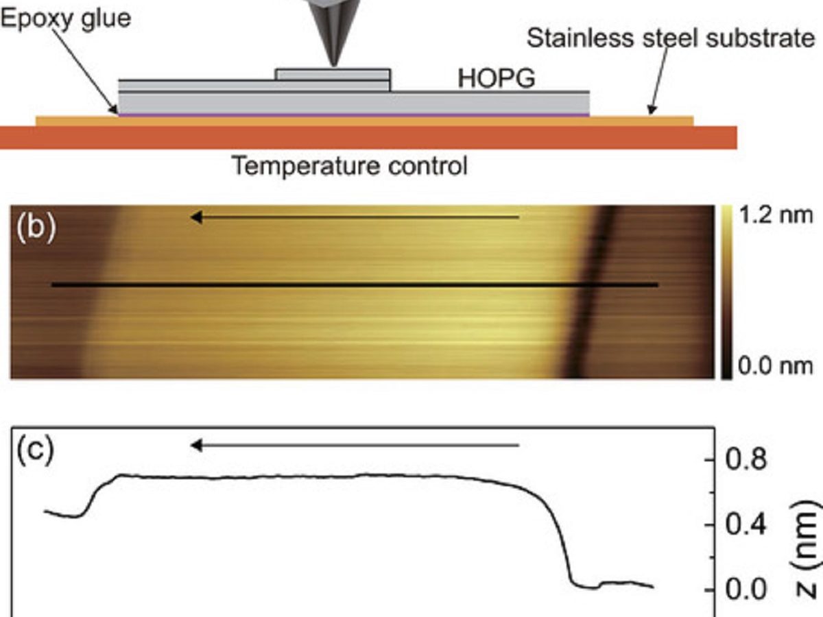Temperature effects on the nano-friction across exposed atomic 