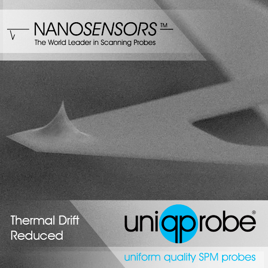 NANOSENSORS Uniqprobe AFM tips for Biology and Life Science Applications